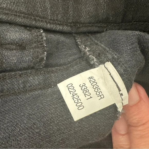 Spanx Vintage Wash Black Denim Jean Legging Jegging Size Medium - Picture 8 of 9